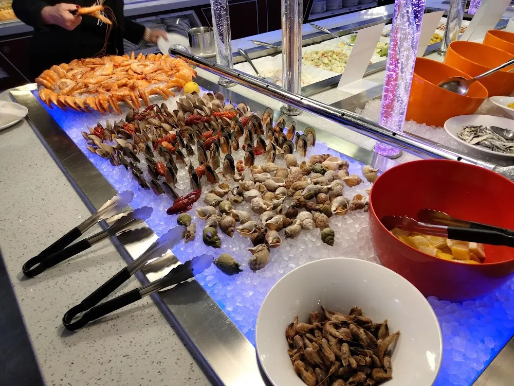 Crevettes Fraîche Moules Et Bigorneaux