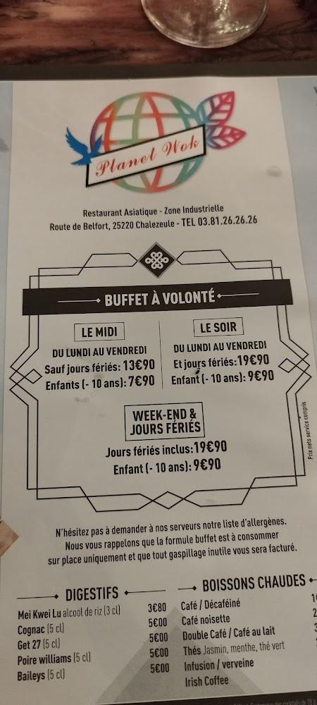 Planète Wok - Menu Image 3